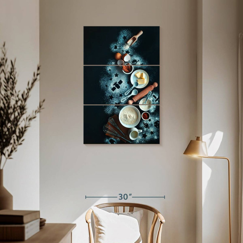 Senne Baking For Stargazers, 57" H x 36" W