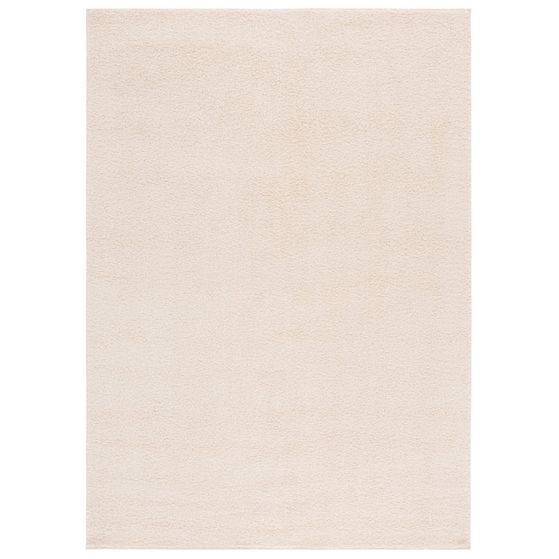 Boucle 100 Performance Machine Washable Solid Color Rug, Rectangle 5' x 7'