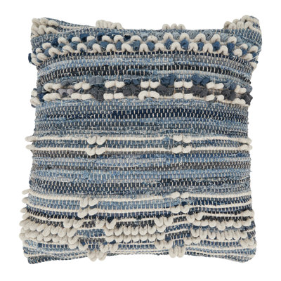 Denim Chindi Collection Cotton Pillow Cover
