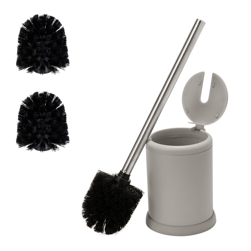 Paquet de 2 brosses de rechange Bath Bliss, Gris