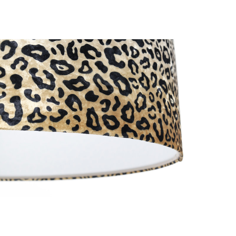 Shauny 1 - Light Yes Drum Pendant, 102cm H x 20cm W x 40cm D