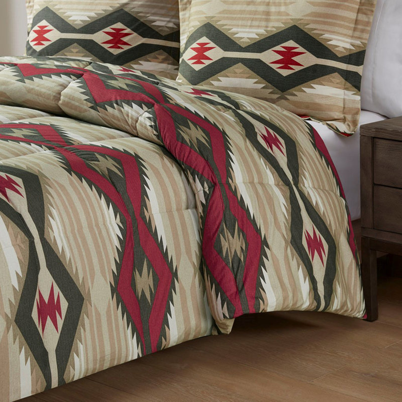 Ensemble d'édredon en duvet synthétique avec coussin décoratif