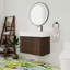 Ensemble de meuble-lavabo simple avec plateau en résine Kielder-443681498-443681489