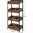 4-Tier Retail Display Rack with Hooks
