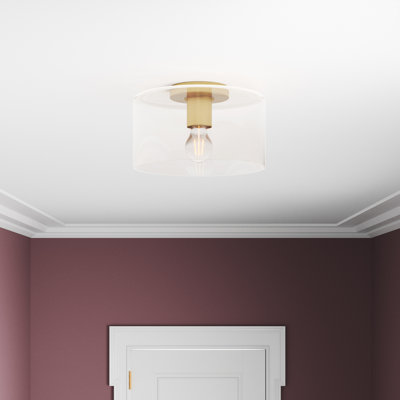 Henri Glass Flush Mount