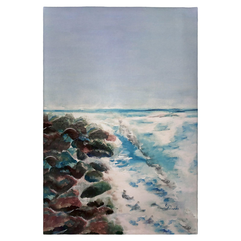 Serviette d'invité Rough Ocean