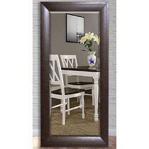 American Made Rayne Wide Brown Leather Square Wall Mirror (S022S Set o –  Rayne Mirrors Inc.