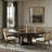 Landin Olaf Round Extension Dining Table-Fawn Oak Veneer