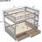 Full Over Gray Bunk Bed With Storage Function, Solid Wood Frame Drawers - Steady Convertible Bedroom-1529832537-1529832534
