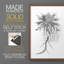 Reproduction encadrée de qualité supérieure de B&W Plant Speciment III - prête à être accrochée - aucun clou requis - aucun clou requis-192665963-192665968