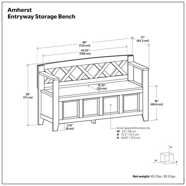 Dimensions du produit