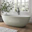 Baignoire de trempage extérieure 71 po Terrazzo