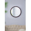 Miroir mural circulaire avec cadre en bois, miroir mural pour le salon et la salle à manger-861199259