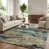 Beige/Bleu/Bleu marine/Vert