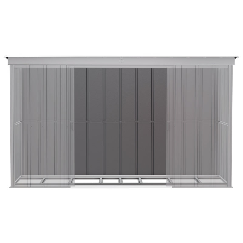 Ensemble de cadre de plancher pour remise classique 10 x 4, 10 x 6, 10 x 7, 10 x 8, 10 x 9 et 10 x 10 pi And Select Remise de rangement en acier 10 x 4, 10 x 6, 10 x 7 et 10 x 8 pi