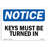 Osha Notice Keys Must Be Turned in Sign-79362461