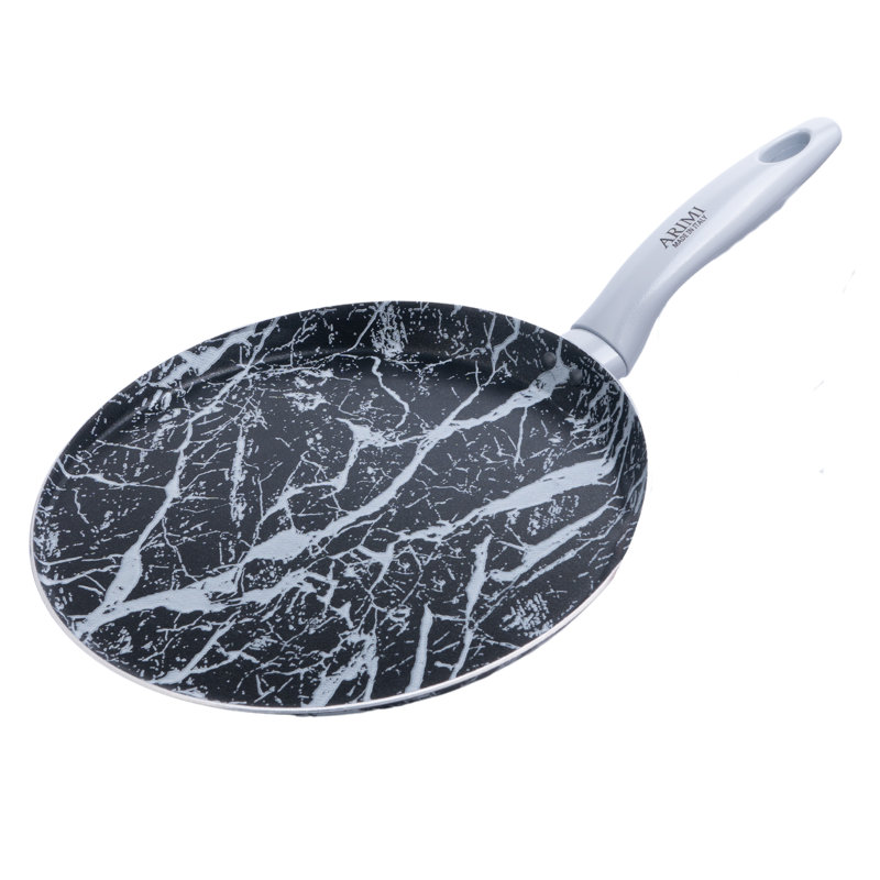 Moule à crêpe antiadhésif en aluminium 9,8 po Arimi