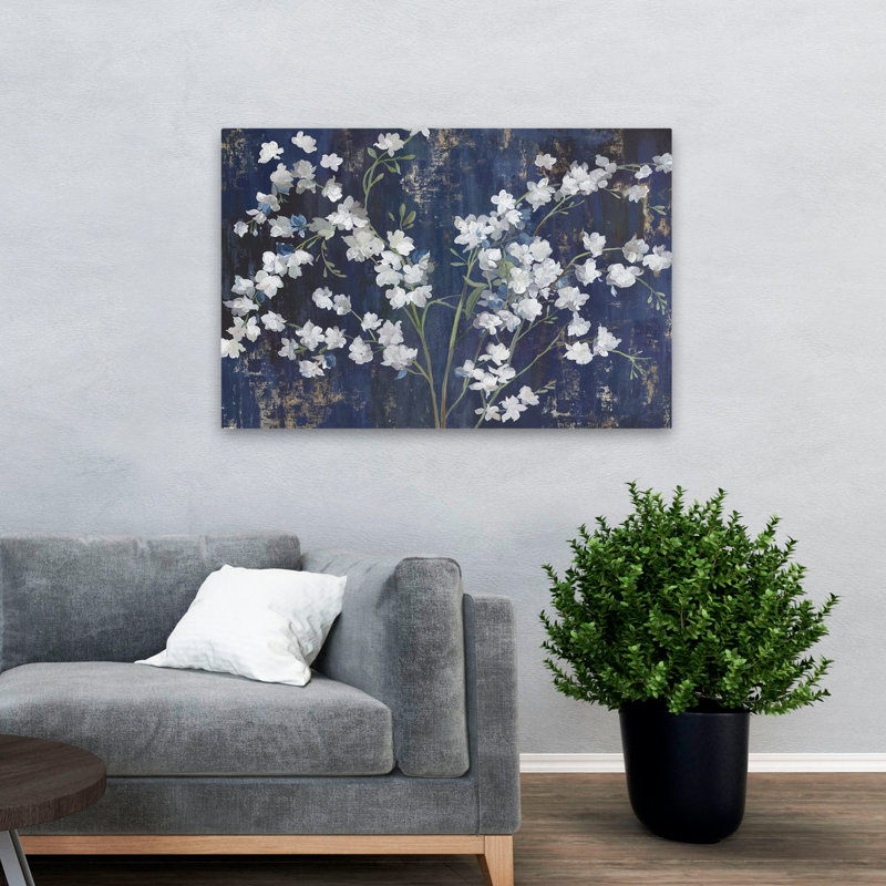 Plantes, fleurs, fleurs, art mural, H 32 po x l 48 po