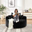 Fauteuil-lit en chenille, 55 po, sans assemblage, salon, chambre à coucher, salon, coussin de projection
