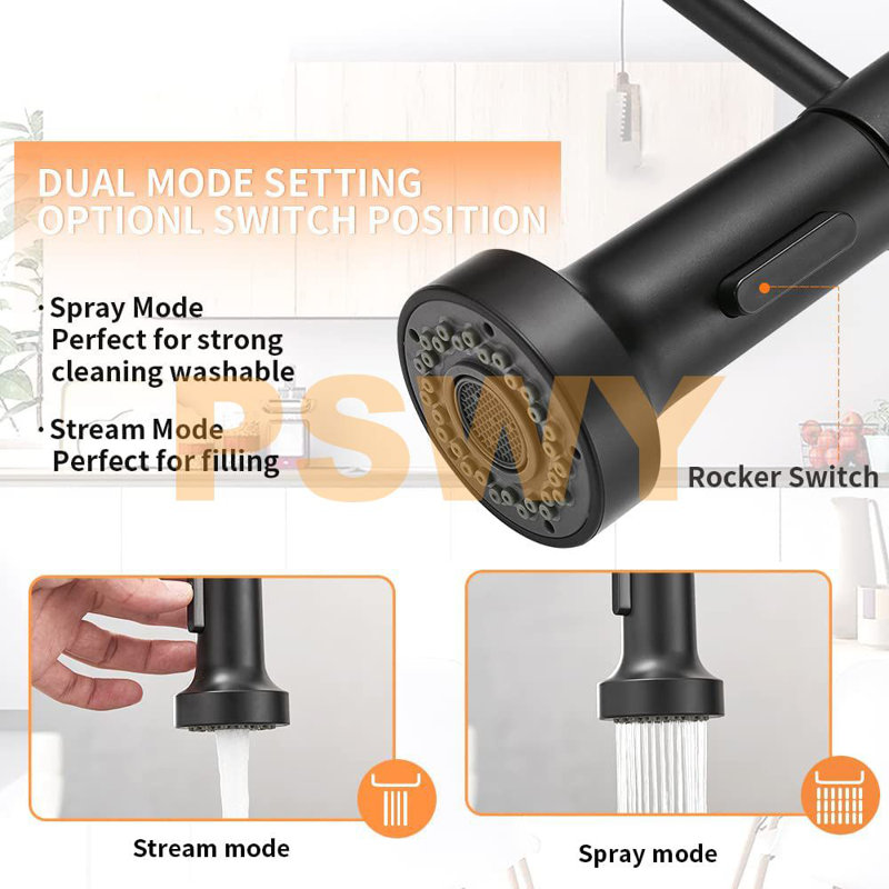 PSWY Touch Kitchen Faucet Side Spray
