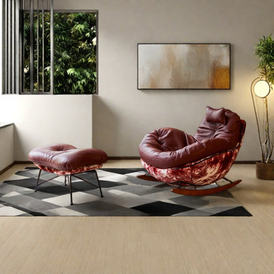 Fauteuil ergonomique courbé