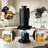200W Stainless Steel Cold Press Juicer 4.35" Wide Chute Quiet Slow Masticating Juicer With 3 Modes Safety Protection