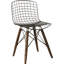 Chaise d'appoint en métal Nace