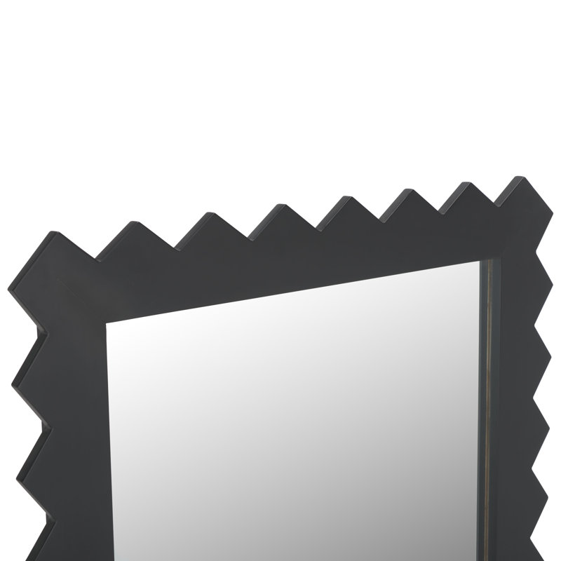Miroir décoratif Nell, Noir
