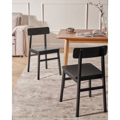 45cm H Solid Wood Side Chair