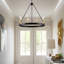 Clift 8-Light Candle-Style Wagon Wheel Chandelier