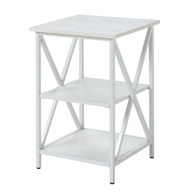 Ariyana End Table, White