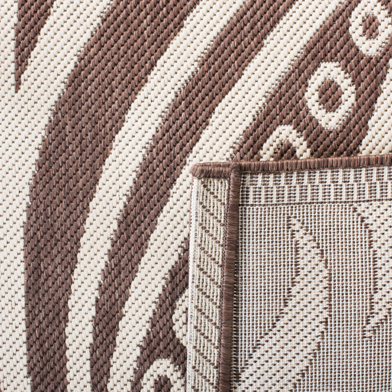 Tapis d'intérieur / extérieur floral Marpain Performance, Tapis de couloir 2 pi 3 po x 12 pi