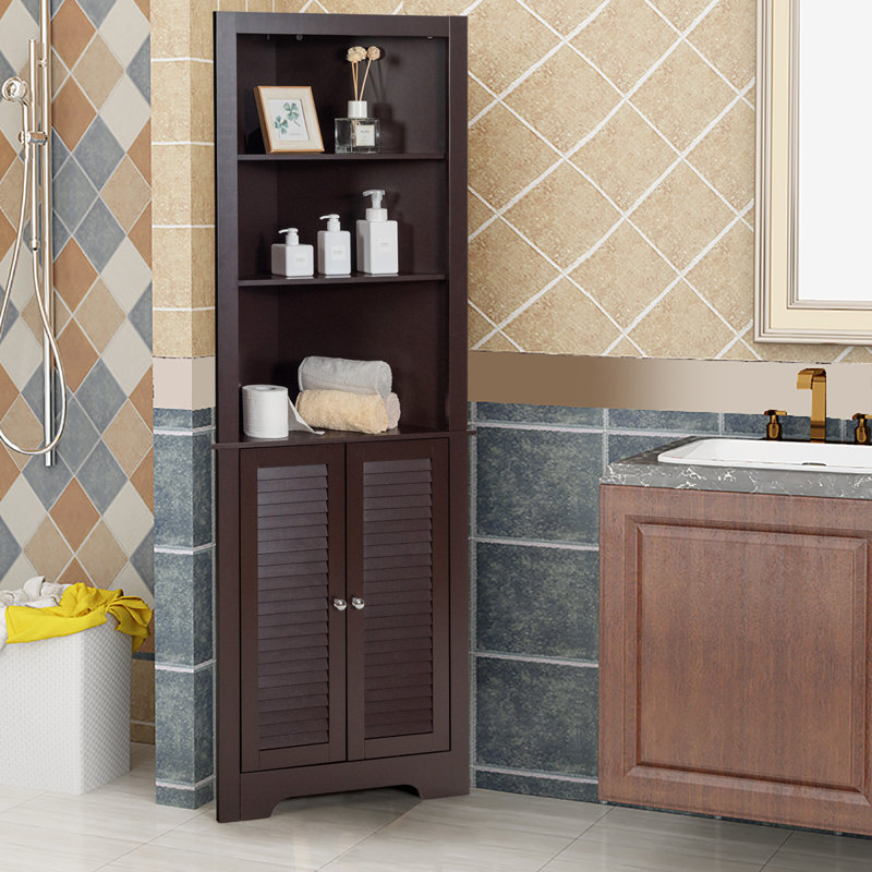 Allice Floor Mounted Linen Cabinet