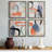 " Floating On Silk I " 4 - Pieces