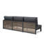 Canapé modulaire d'extérieur 96,85 po Pawni-718836768