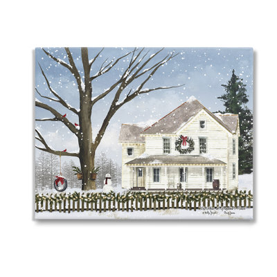 " Charming Winter Neighborhood " by Billy Jacobs