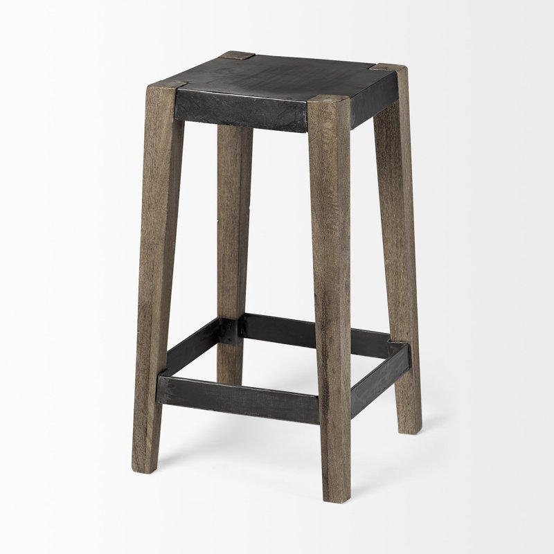 Tabouret Nolani, Marron clair
