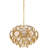6 - Light Dimmable Geometric Chandelier
