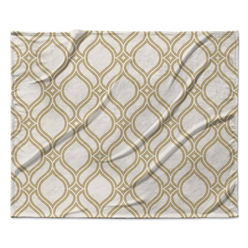 Gold Cage Polyester Comforter, Twin Comforter + 1 Standard Pillowcase
