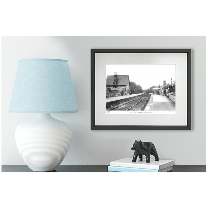 Cark, The Railway Station 1903 by Francis Frith - Single Picture Frame Print, 28cm H x 36cm W x 2.3cm D