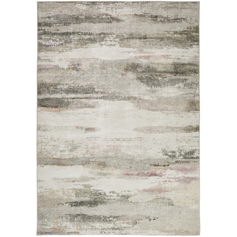 Keira Abstract Machine Printed Area Rug, Rectangle 160 x 230 cm