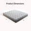 Full Size 12'' Hybrid Mattress - Medium-Firm, Memory Foam & Pocket Spring - CertiPUR-US
