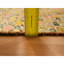 Tapis oriental noué à la main en soie jaune doré 9 pi x 12 pi 2 po 61490D3435EF4793AF9FA5DE78B254CB