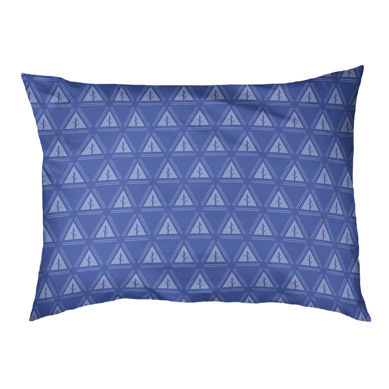 Coussin d'extérieur Chenoweth, Moyen (l 40 po x P 6,5 po x H 30 po), Bleu foncé