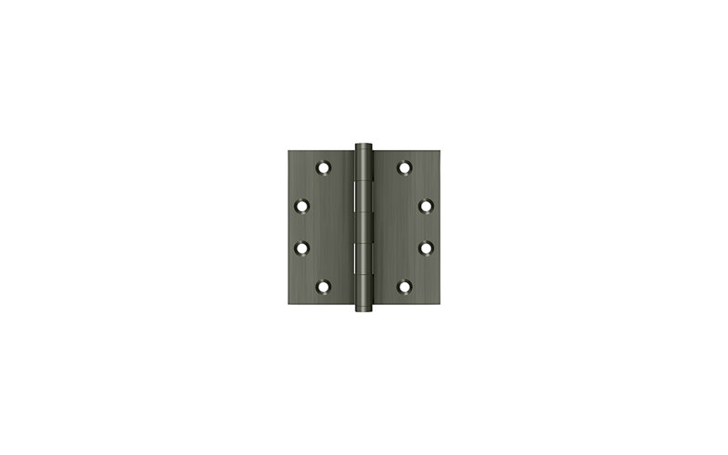 102'' x 102'' Butt Bearing Hinge, Antique Nickel