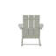 Chaise Adirondack berçante en plastique Joubert-661621404