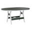 Berlin Gardens Harbor Regular With White Base 64″ Oblong Table-801988250-801988231
