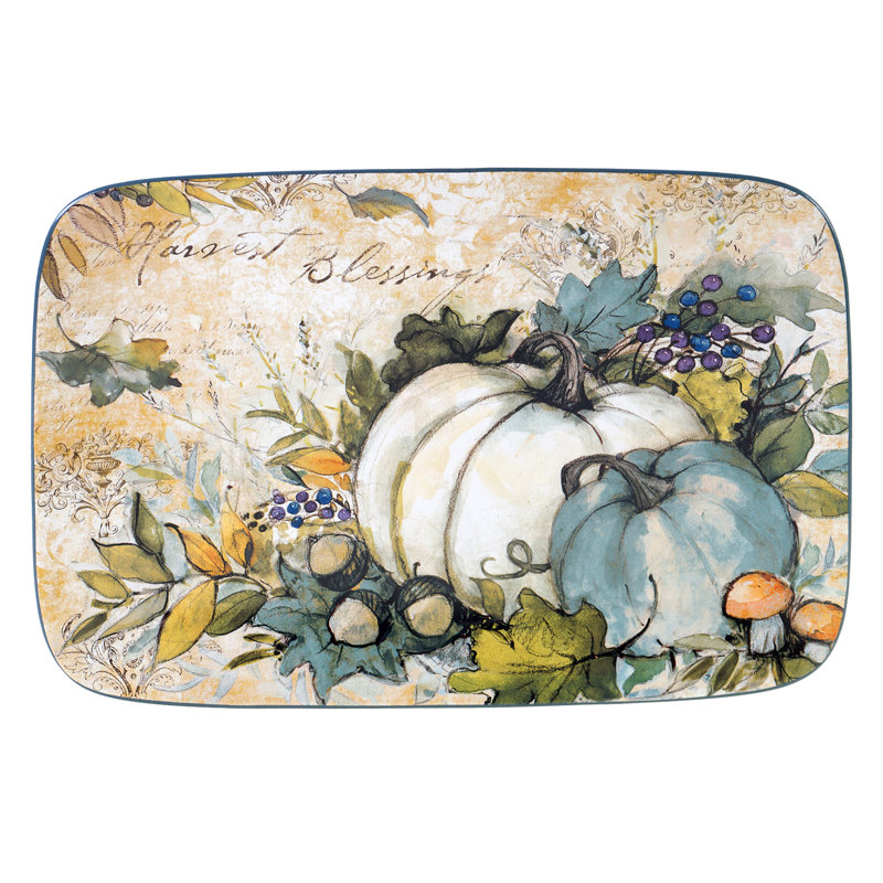 Plateau rectangulaire certifié International Harvest Gatherings