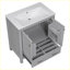 Meuble-lavabo moderne avec lavabo simple et tiroir-558742876