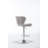 Kaylo Swivel Upholstered Velvet Adjustable Height Counter Stool with Iron and Steel Frame